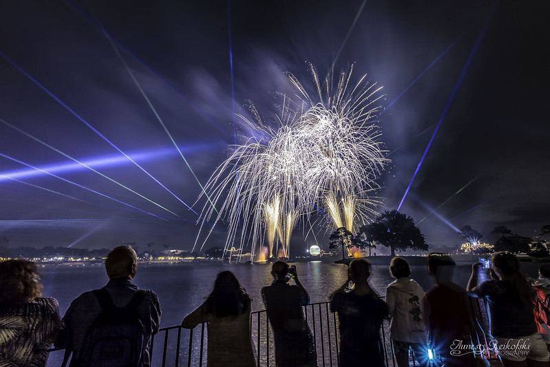Fireworks over Epcot